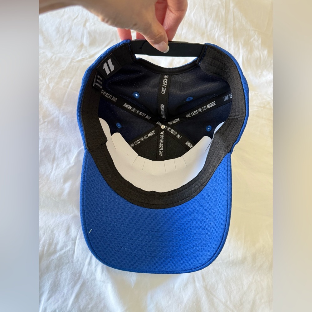K&F King And Fifth | Size S/M | The Last Rep Blue Snapback Workout Hat Cap NWT - Picture 6 of 8